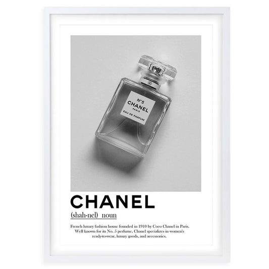 Wall Art's Chanel No.5 Bottle 2 Framed A1 Art Print