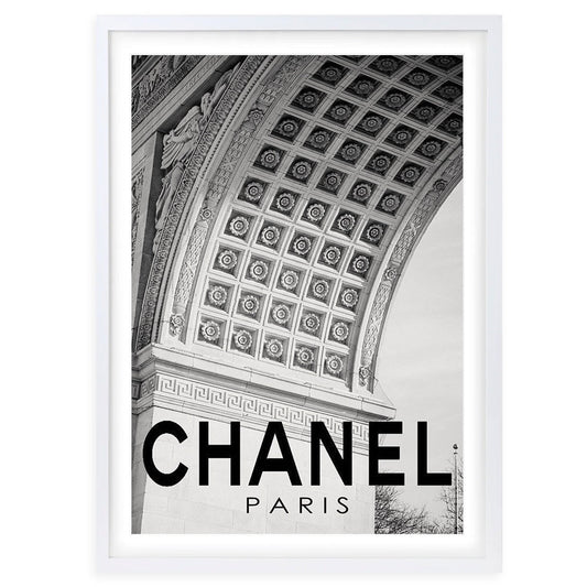 Wall Art's Chanel Paris Framed A1 Art Print