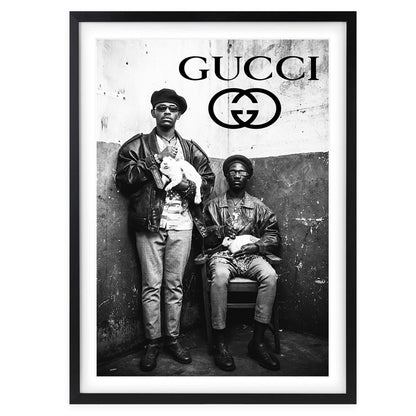 Wall Art's Gucci Men Framed A1 Art Print
