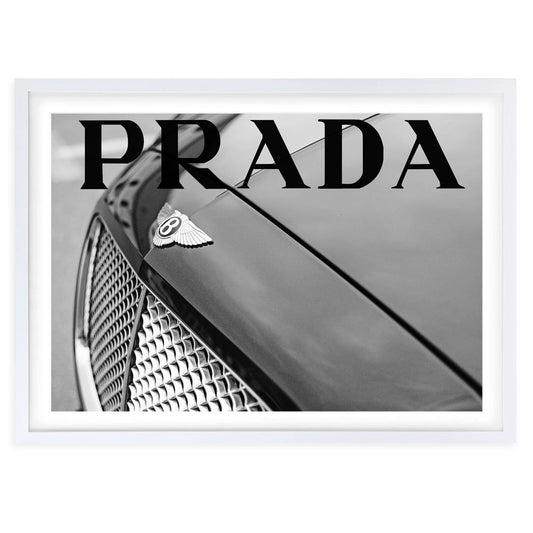 Wall Art's Prada Bentley Framed A1 Art Print