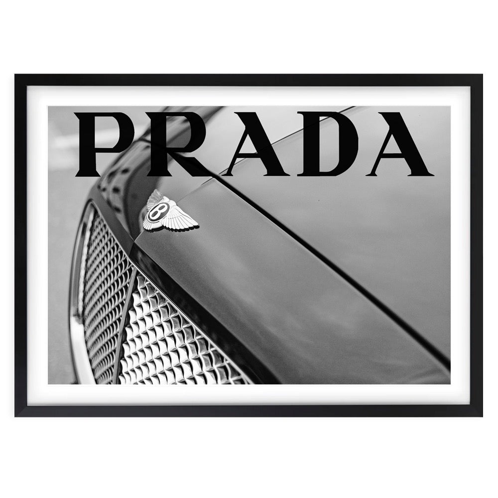 Wall Art's Prada Bentley Framed A1 Art Print