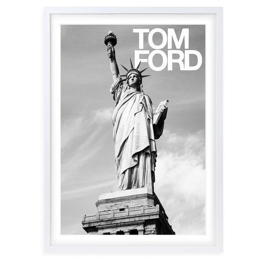 Wall Art's Statue Of Liberty Tom Ford Framed A1 Art Print
