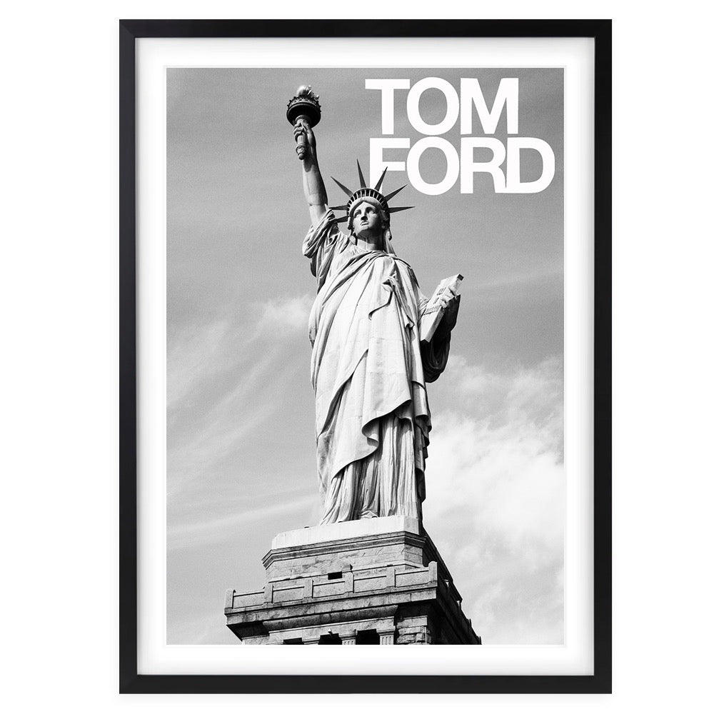 Wall Art's Statue Of Liberty Tom Ford Framed A1 Art Print