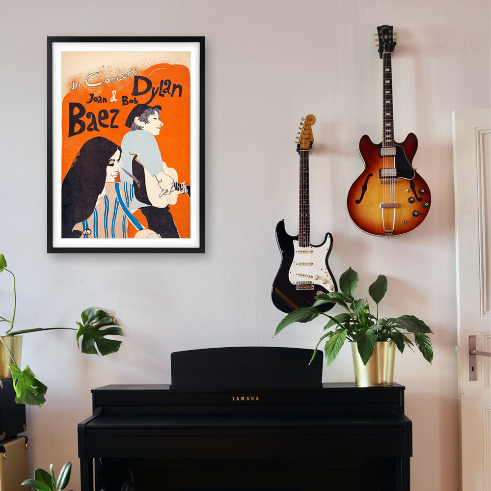 Wall Art's The Rolling Stones - Some Girls Promo Poster  Large 105cm x 81cm Framed A1 Art Print